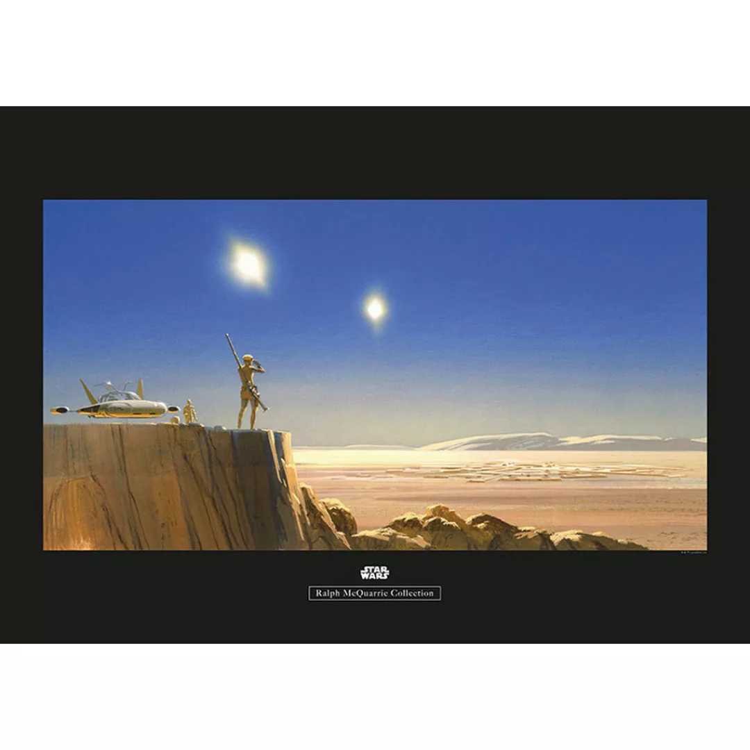KOMAR Wandbild - Star Wars Classic RMQ Mos Eisley Edge - Größe: 70 x 50 cm günstig online kaufen