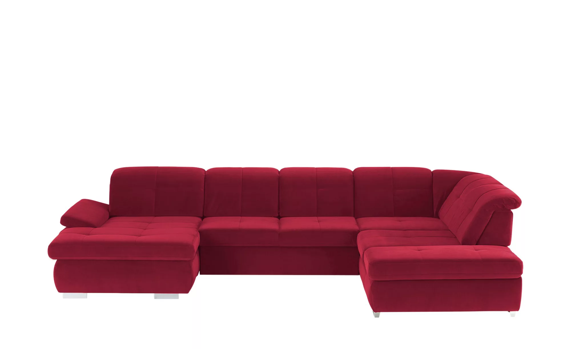 Lounge Collection Wohnlandschaft Mikrofaser  Affair ¦ rot ¦ Maße (cm): B: 3 günstig online kaufen