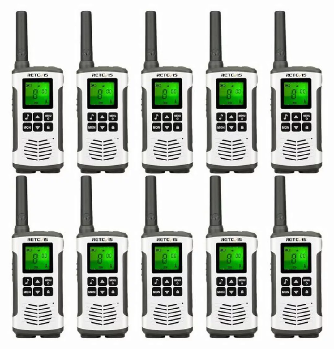 Retevis Walkie Talkie RT45,Aufladbar USB Lizenzfrei 16 Kanäle,VOX Taschenla günstig online kaufen