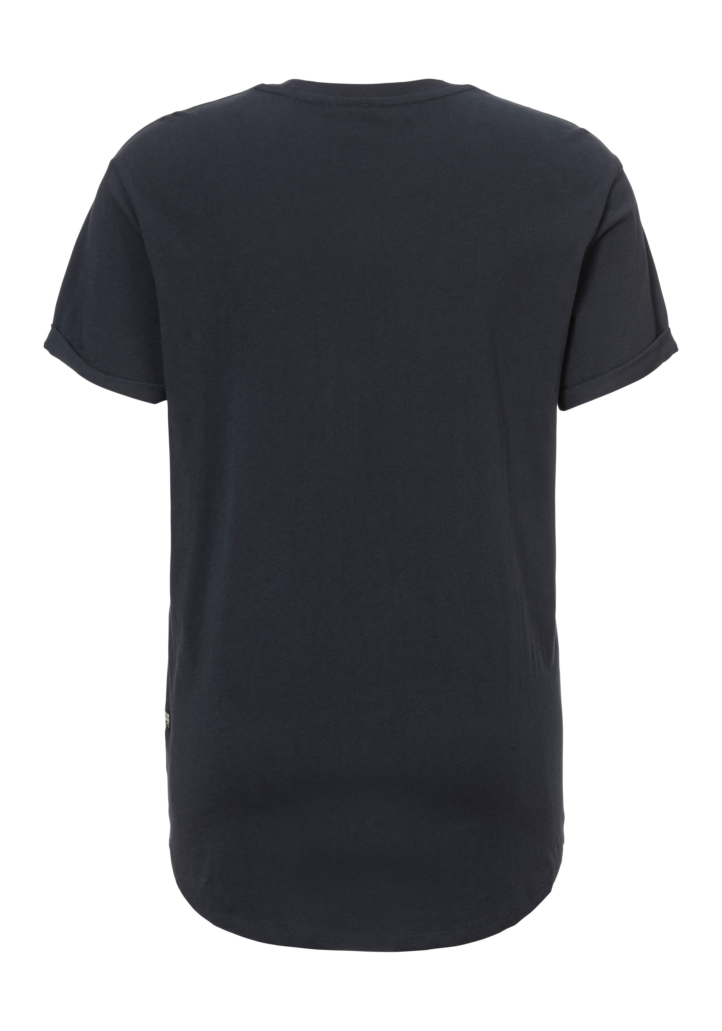 G-STAR Kurzarmshirt "Lash", Rundhals, Logoapplikation günstig online kaufen