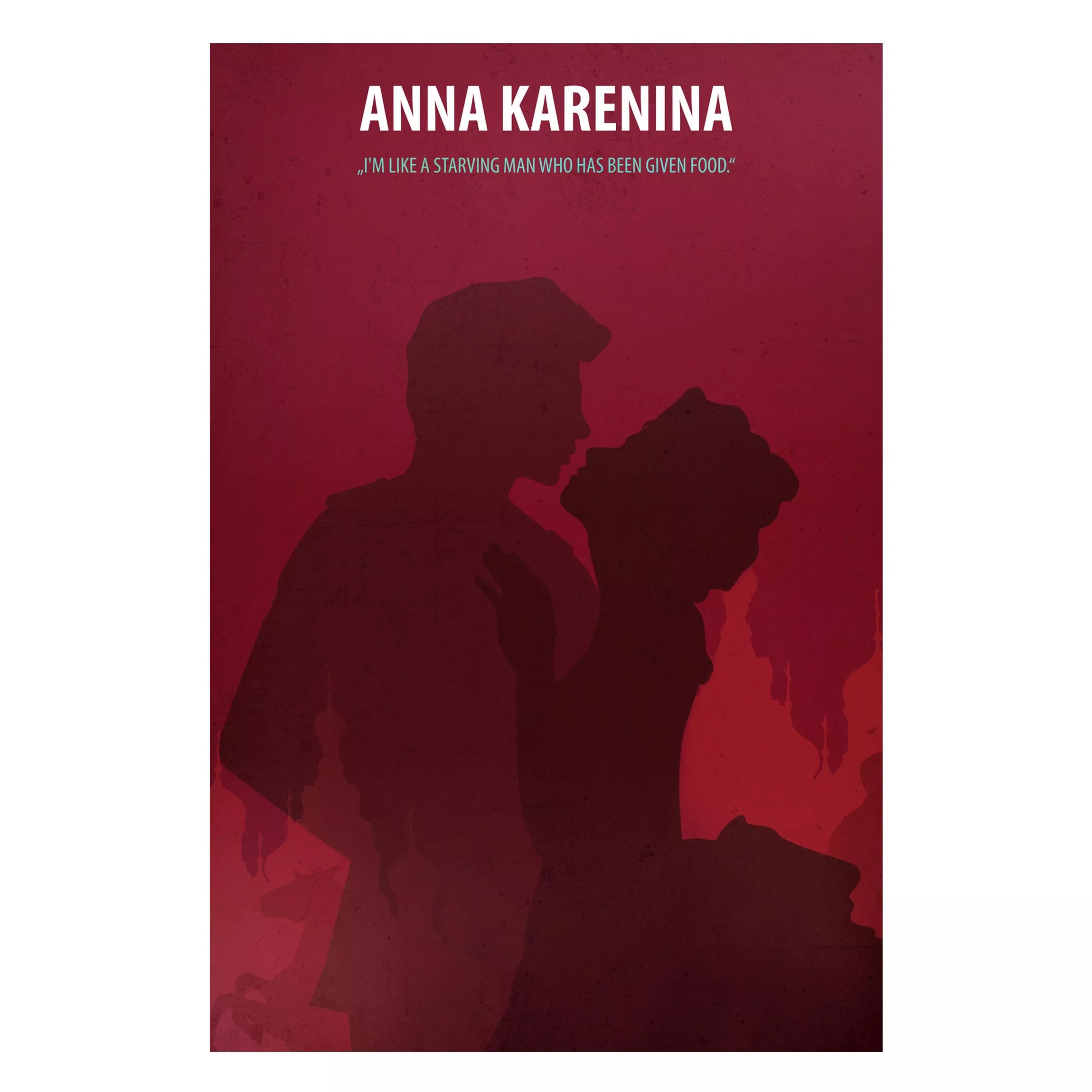Magnettafel Abstrakt - Hochformat 2:3 Filmposter Anna Karenina günstig online kaufen