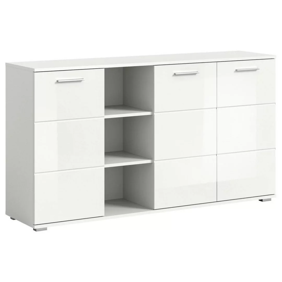 Kommode   ¦ weiß ¦ Maße (cm): B: 150 H: 83 Kommoden & Sideboards > Kommoden günstig online kaufen