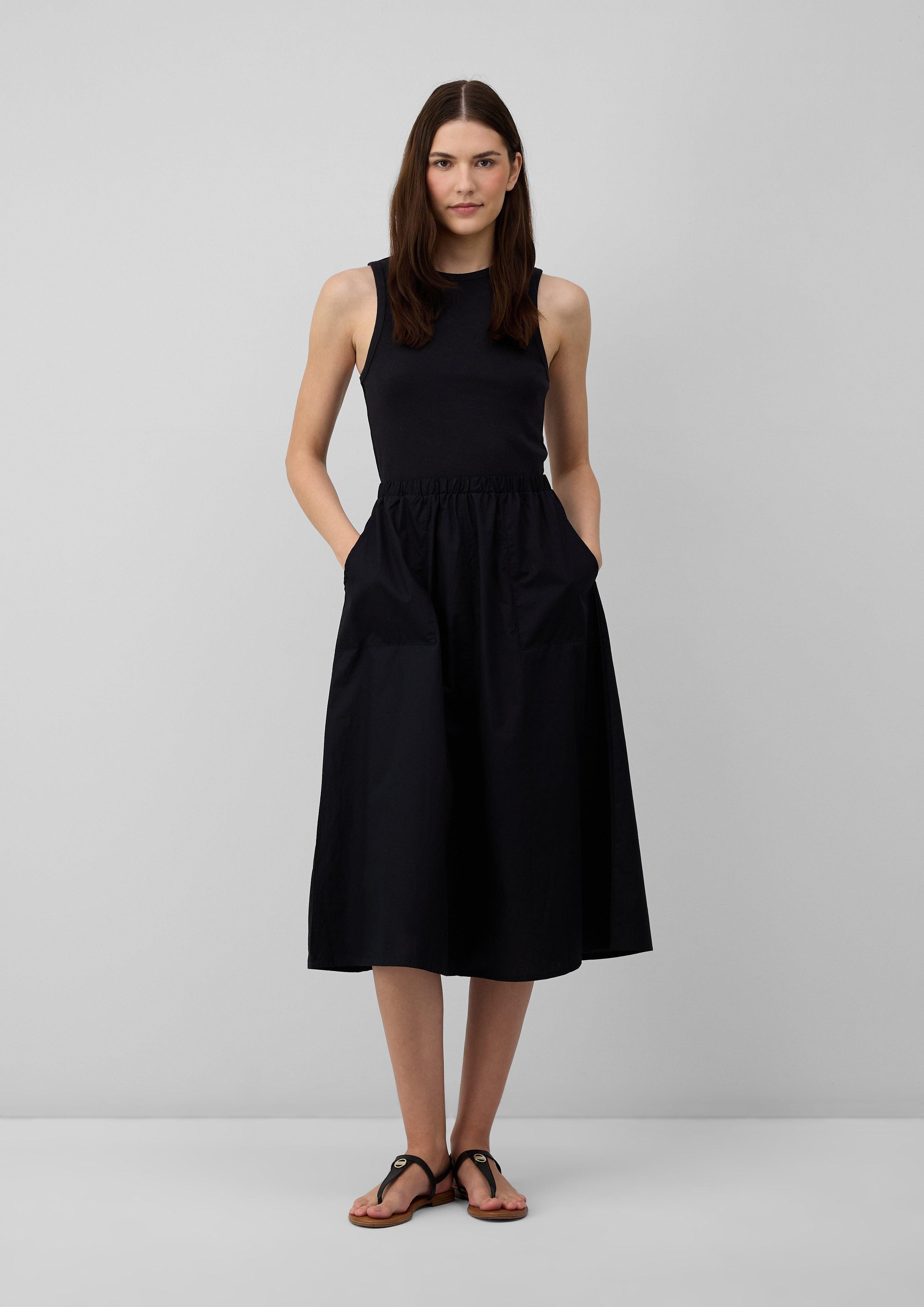 s.Oliver Maxikleid Ärmelloses Midikleid im Fabricmix günstig online kaufen