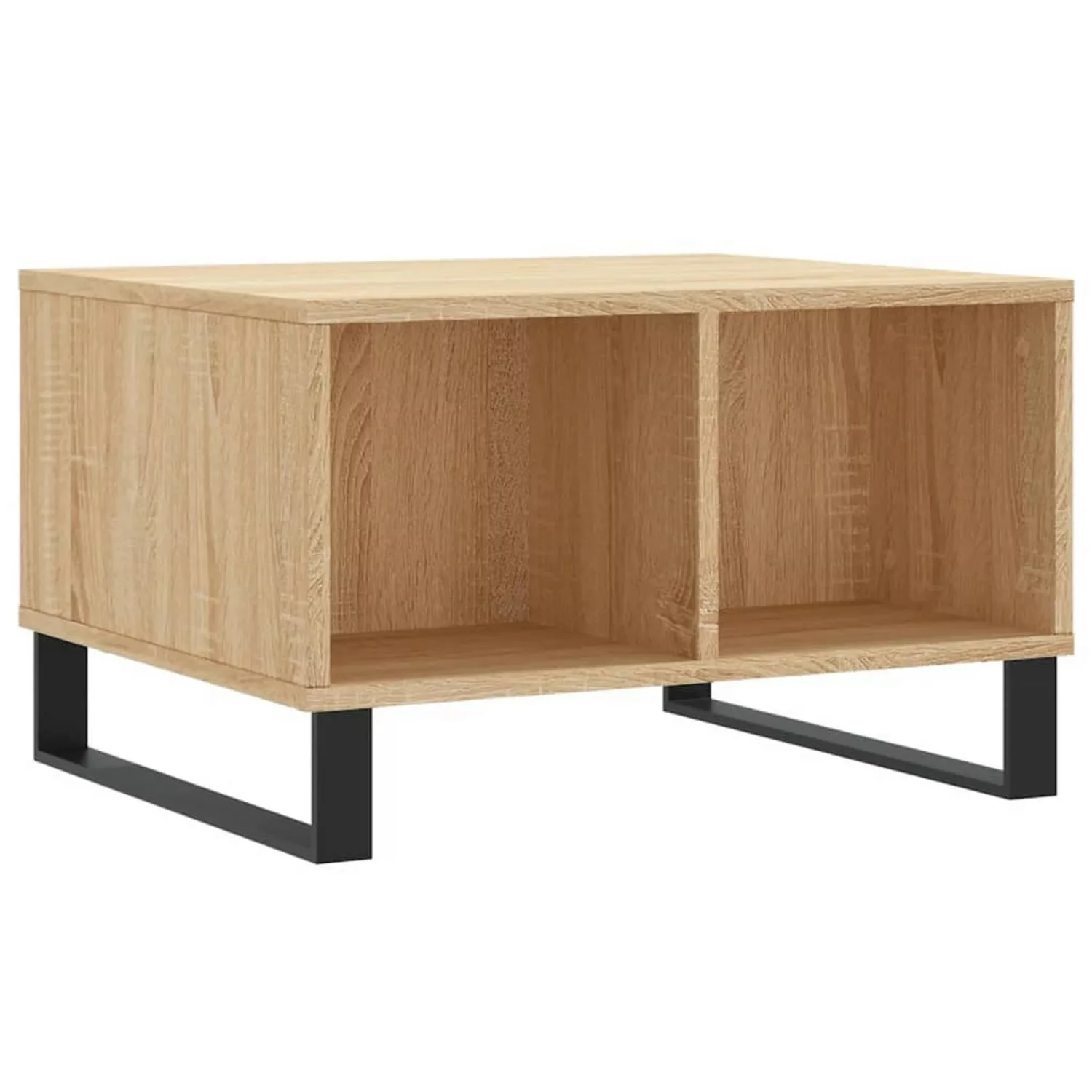 vidaXL Couchtisch Sonoma-Eiche 60x50x36,5 cm Holzwerkstoff Modell 2 günstig online kaufen