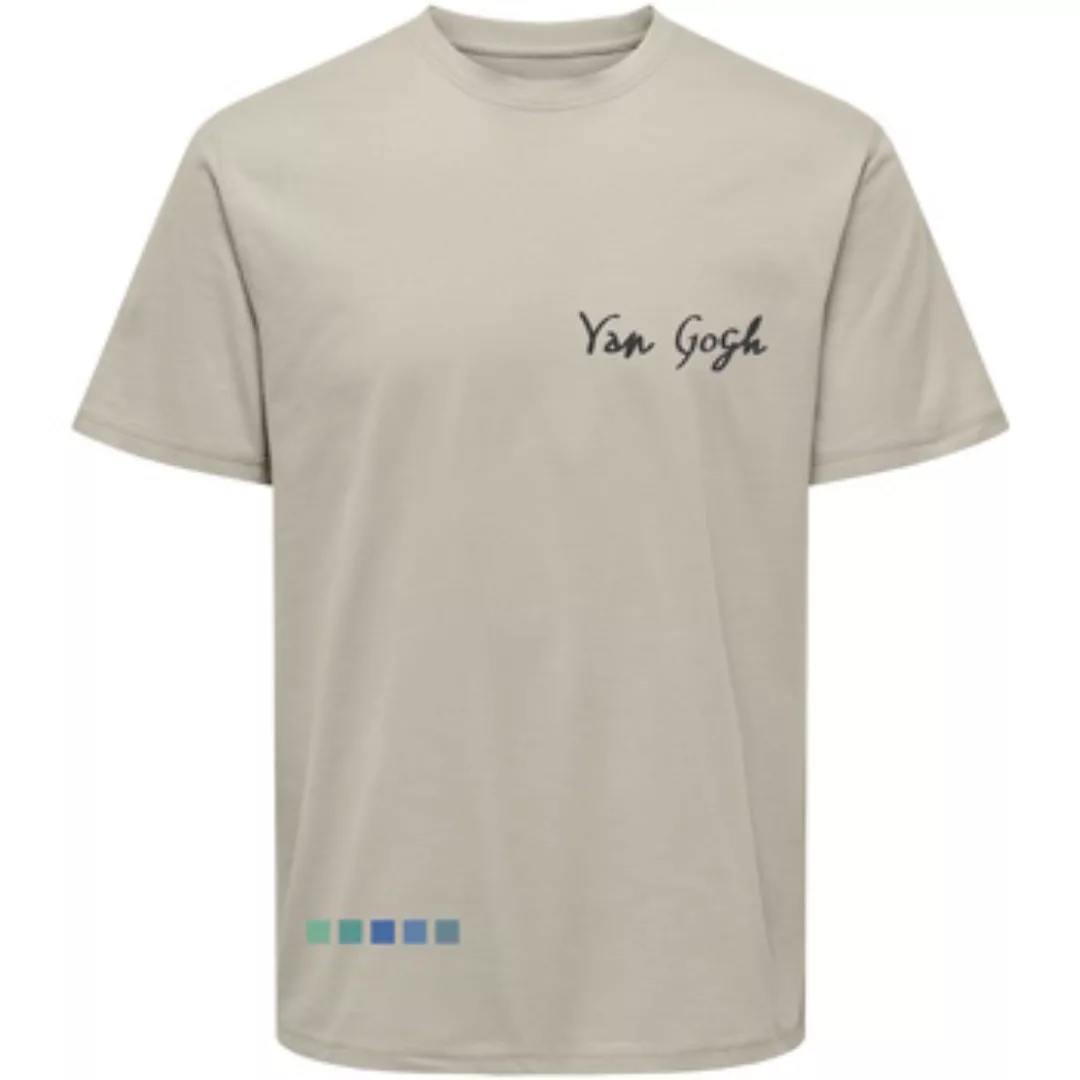 Only & Sons   T-Shirt T-Shirt VAN GOGH Kurzarmshirt günstig online kaufen