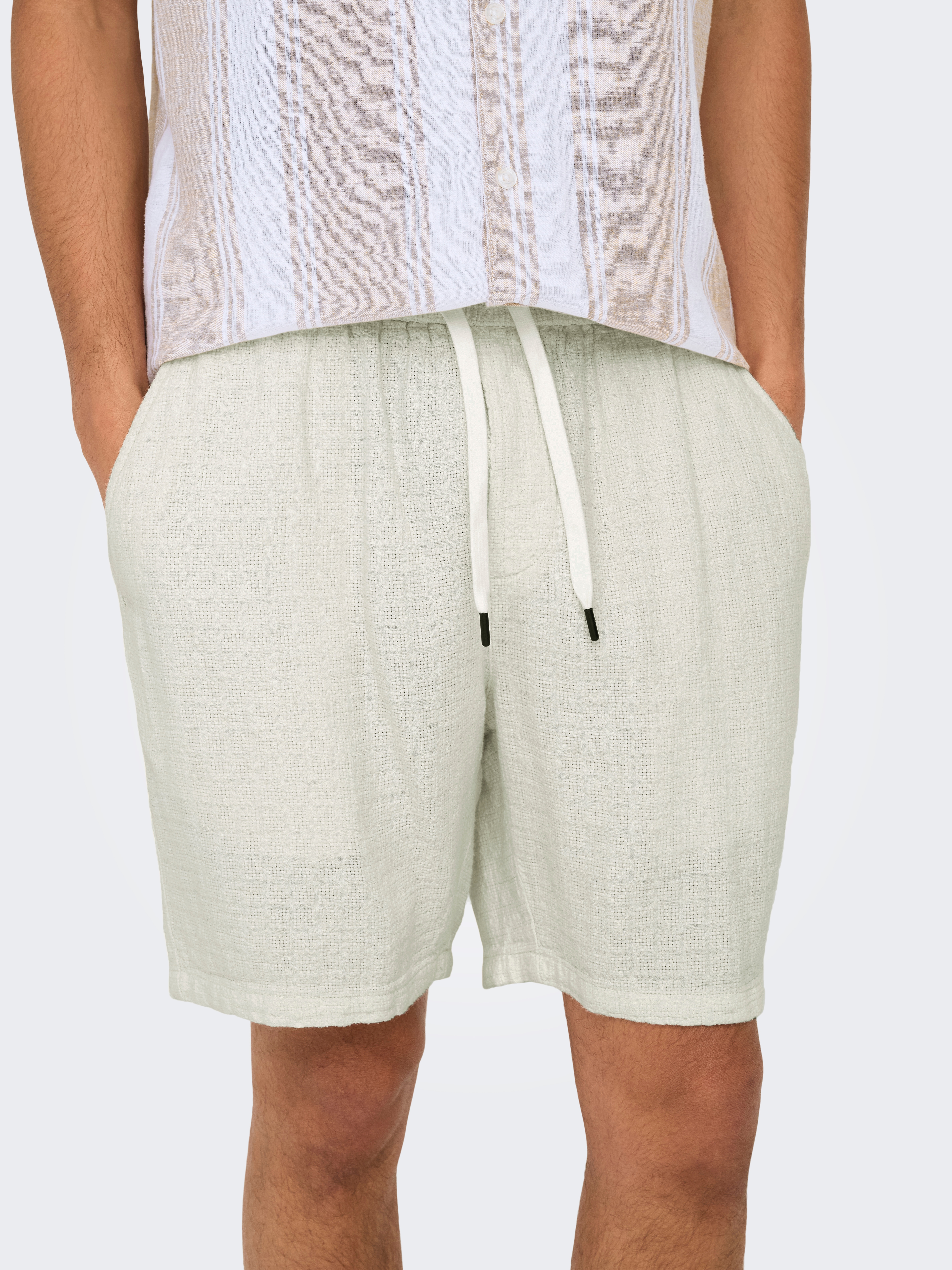 ONLY & SONS Shorts "ONSTEL LINEN LATHAM 0257 SHORTS" günstig online kaufen