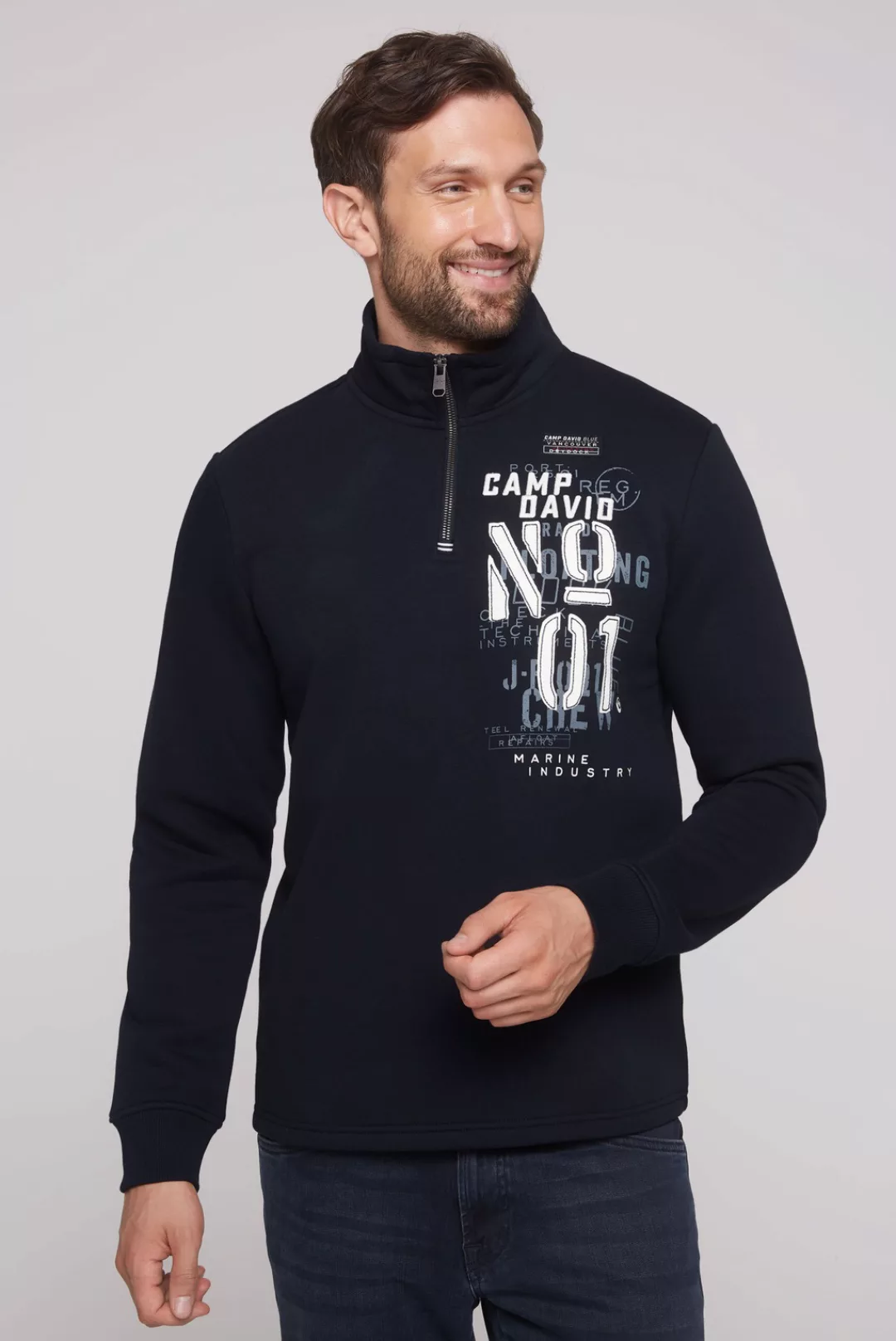 CAMP DAVID Sweater, mit weicher Innenseite günstig online kaufen