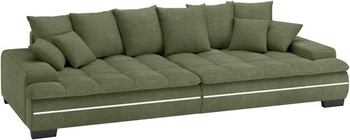 Mr. Couch Big-Sofa "Haiti II", RGB-LED Beleuchtung, Kaltschaumpolsterung, b günstig online kaufen