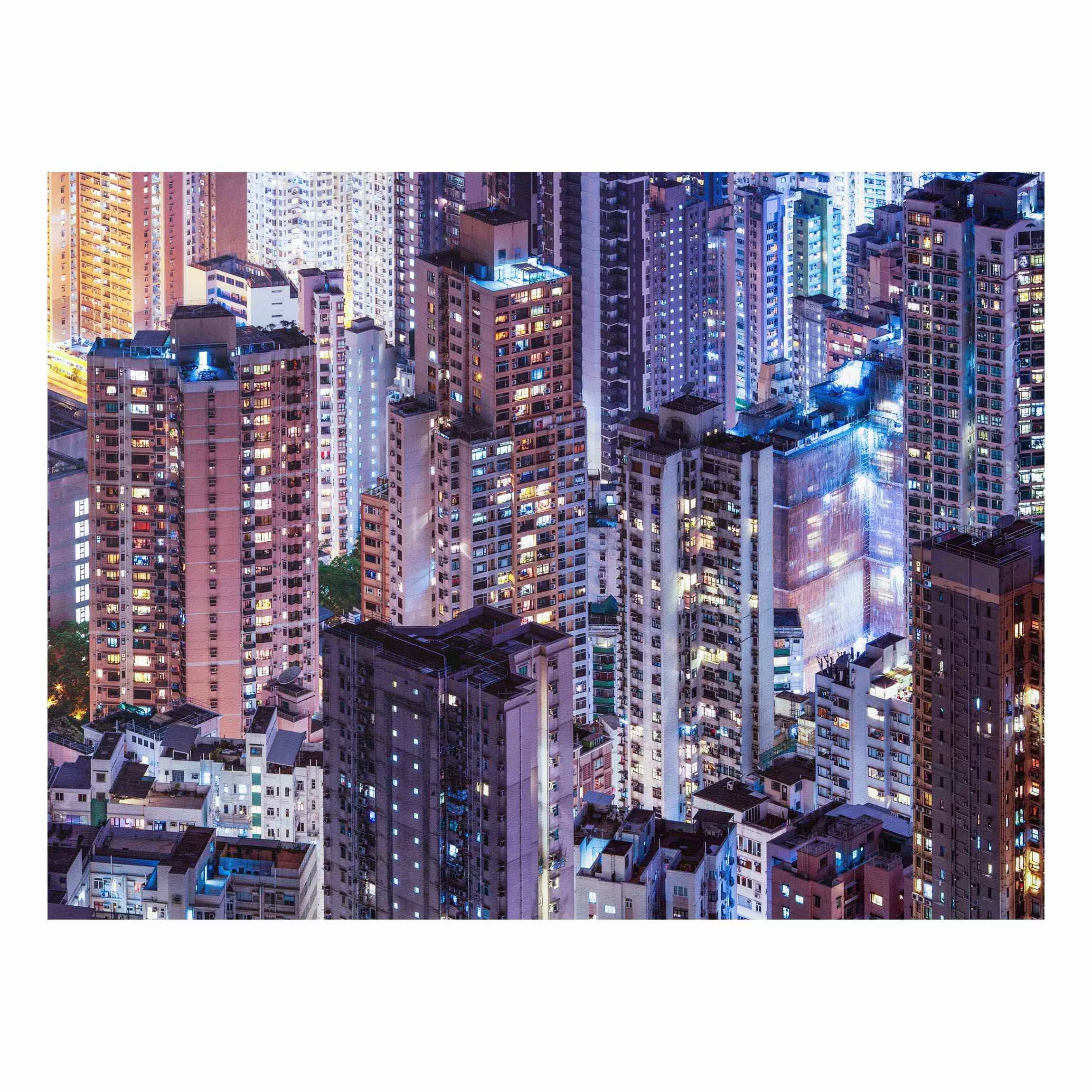 Forexbild Hongkong Lichtermeer günstig online kaufen