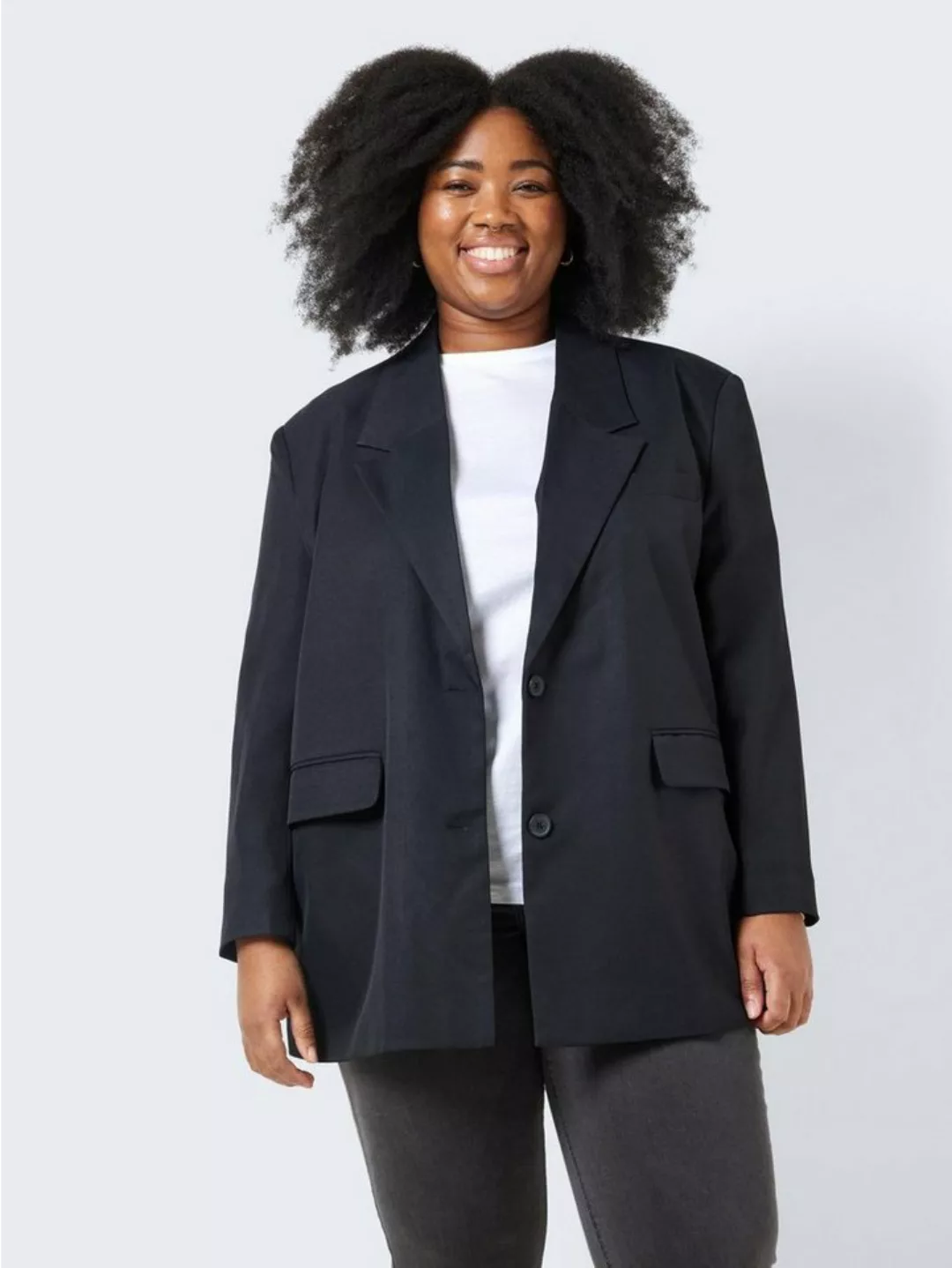 Noisy may Jackenblazer Oversized Blazer Plus Size Curvy NMMILLA (bequem) 58 günstig online kaufen