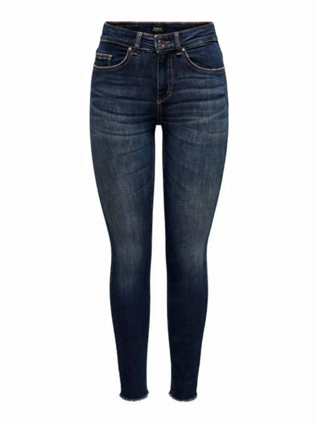 ONLY Skinny-fit-Jeans ONLBLUSH MID SK ANKLE RW DNM DOT245 NOOS günstig online kaufen