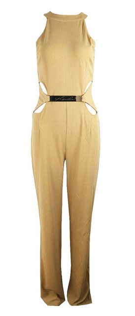 Koucla Jumpsuit Overall mit dezenten Cut-Outs, Damen Abendmode Hosenanzug günstig online kaufen