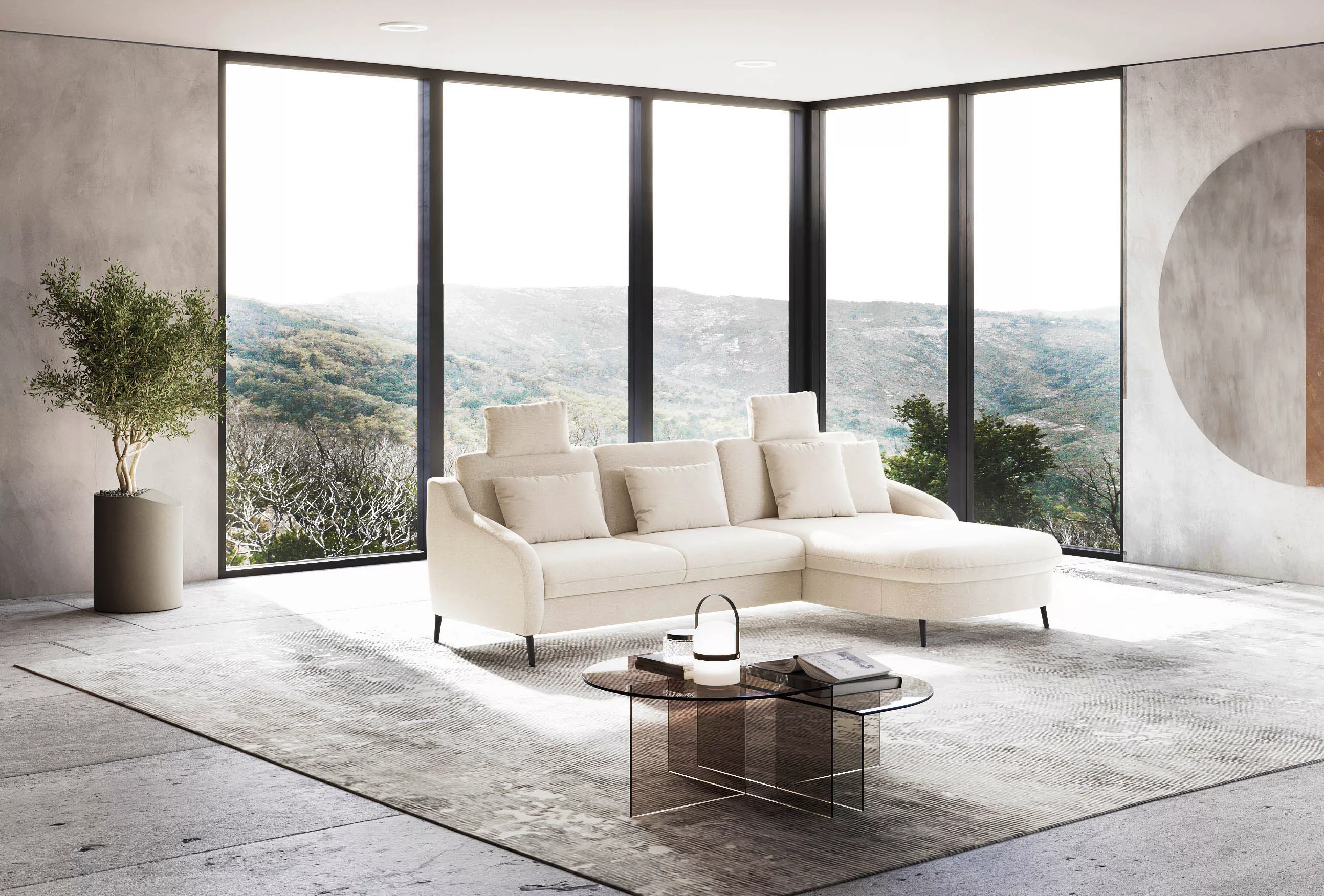 sit&more Ecksofa »Soul L-Form«, wahlweise mit Bettfunktion und Bettkasten o günstig online kaufen