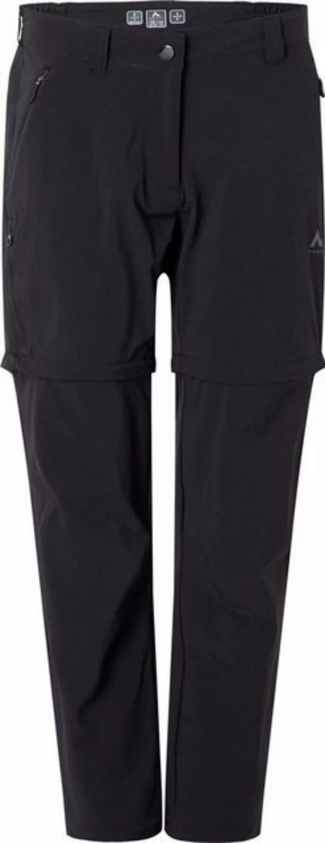 McKINLEY Trekkinghose Da.-Abzipphose Malik II SHT W BLACK NIGHT günstig online kaufen