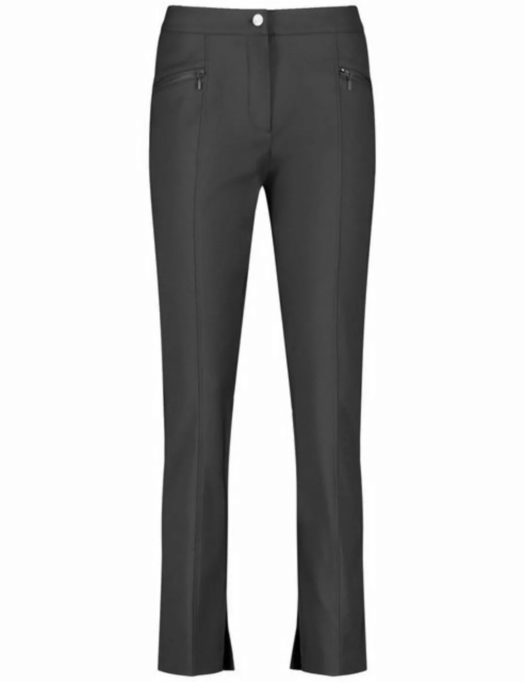 GERRY WEBER Stoffhose Stretchhose mit Saumschlitzen KIR:STY CITYSTYLE günstig online kaufen