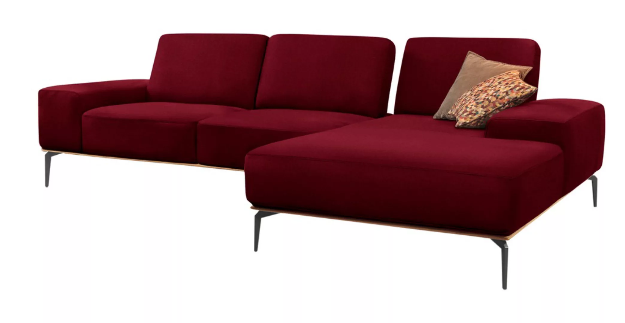 W.SCHILLIG Ecksofa »run, Designsofa mit tollem Sitzkomfort, bequem, L-Form« günstig online kaufen