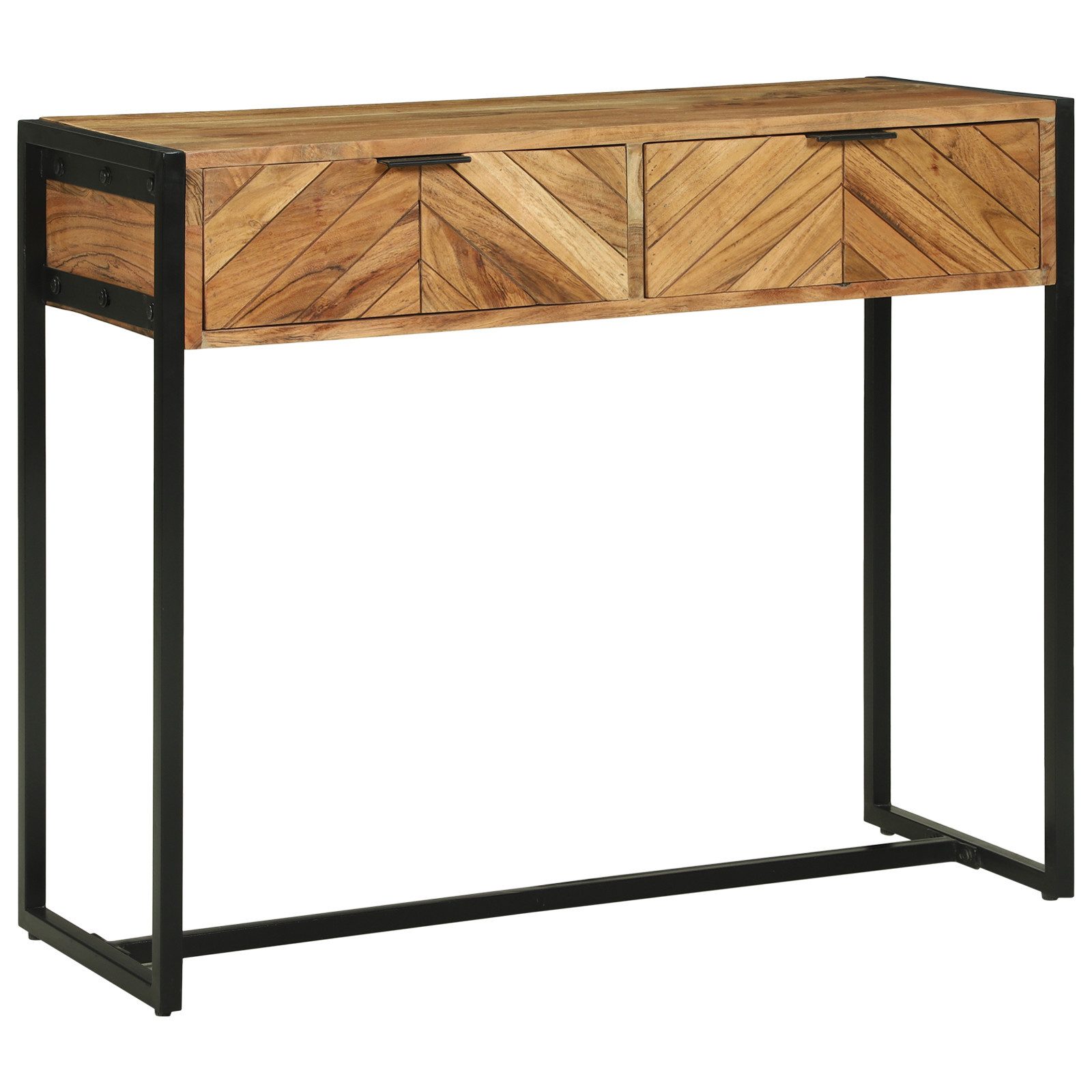 vidaXL Beistelltisch Konsolentisch 90x35x75 cm Massivholz günstig online kaufen