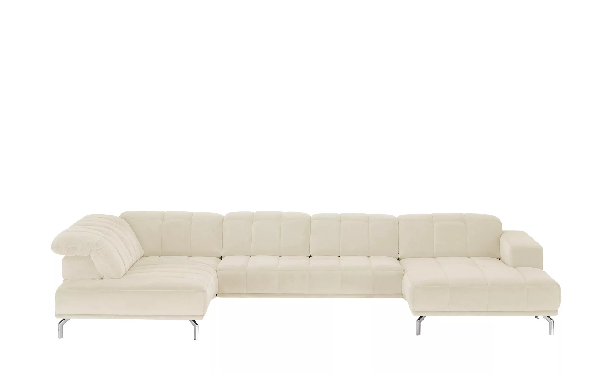 Lounge Collection Wohnlandschaft  Sarina ¦ creme ¦ Maße (cm): B: 383 H: 75 günstig online kaufen