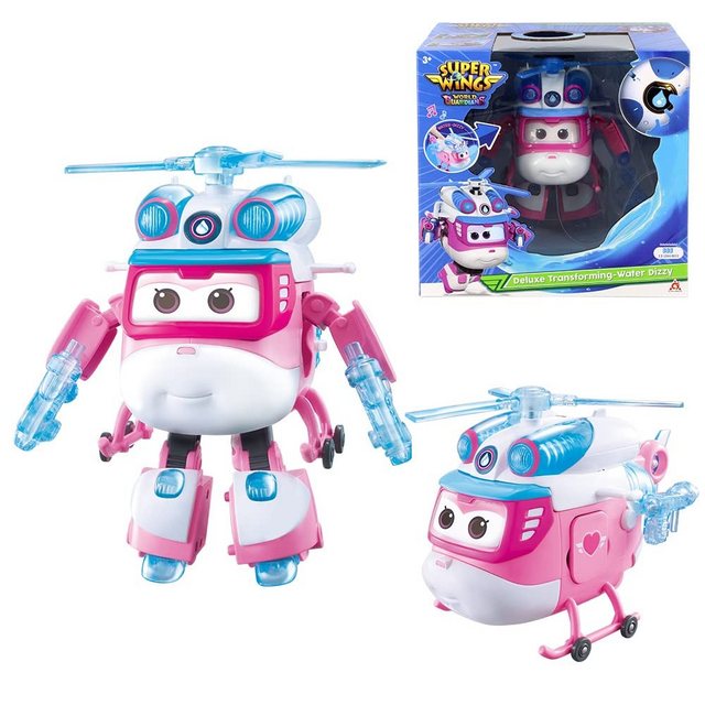 Super Wings Hörspielfigur Dizzy Deluxe Verwandlungsspielzeug – 2-in-1 Robot günstig online kaufen