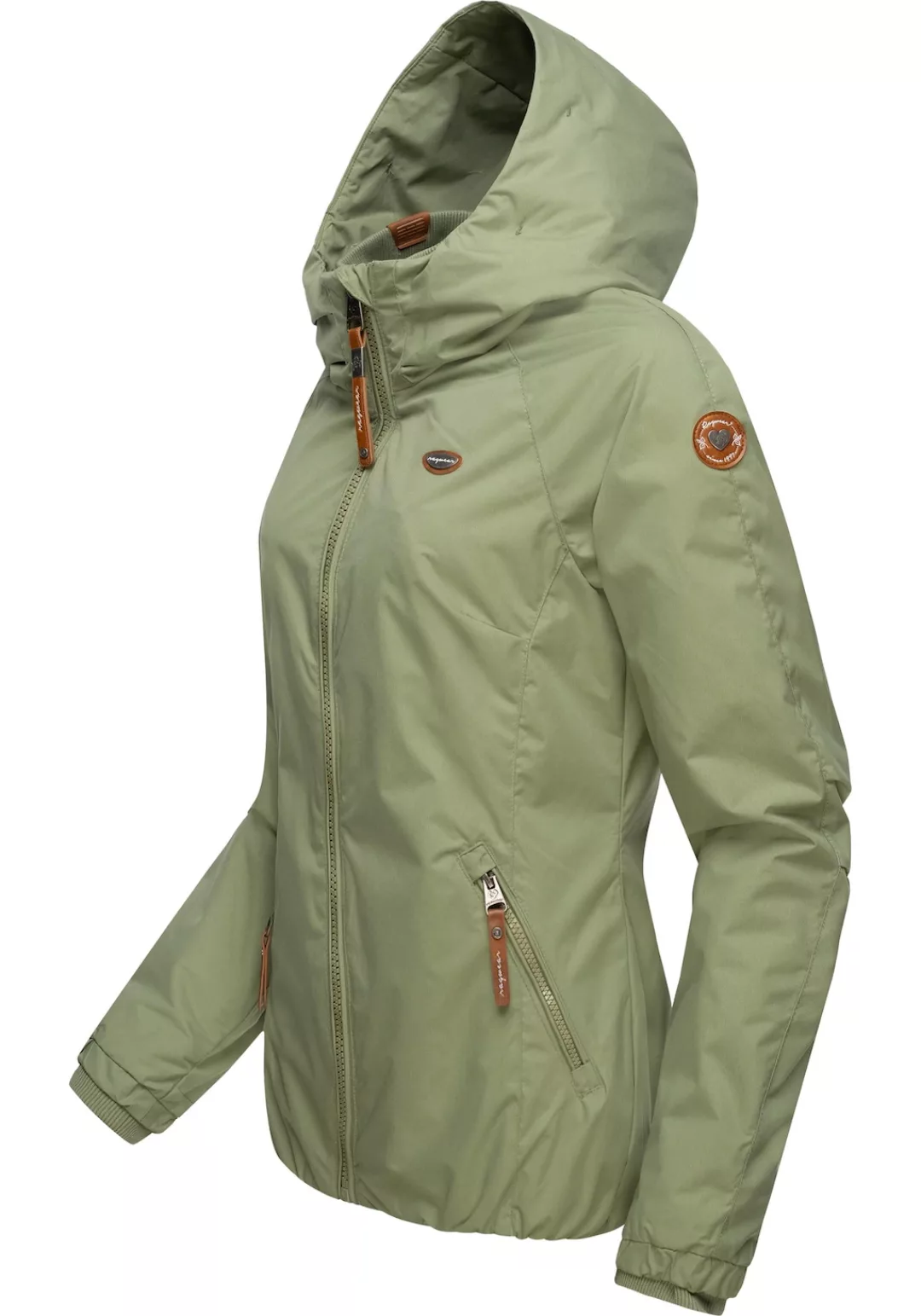 Ragwear Outdoorjacke "Dizzie", mit Kapuze, stylische Übergangsjacke mit gro günstig online kaufen