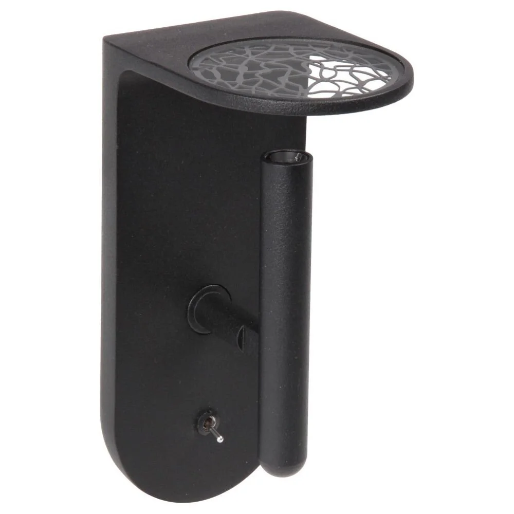 LED Wandleuchte 2 Nights, mit Schalter, schwarz / schwarz, inkl. Farbfilter günstig online kaufen
