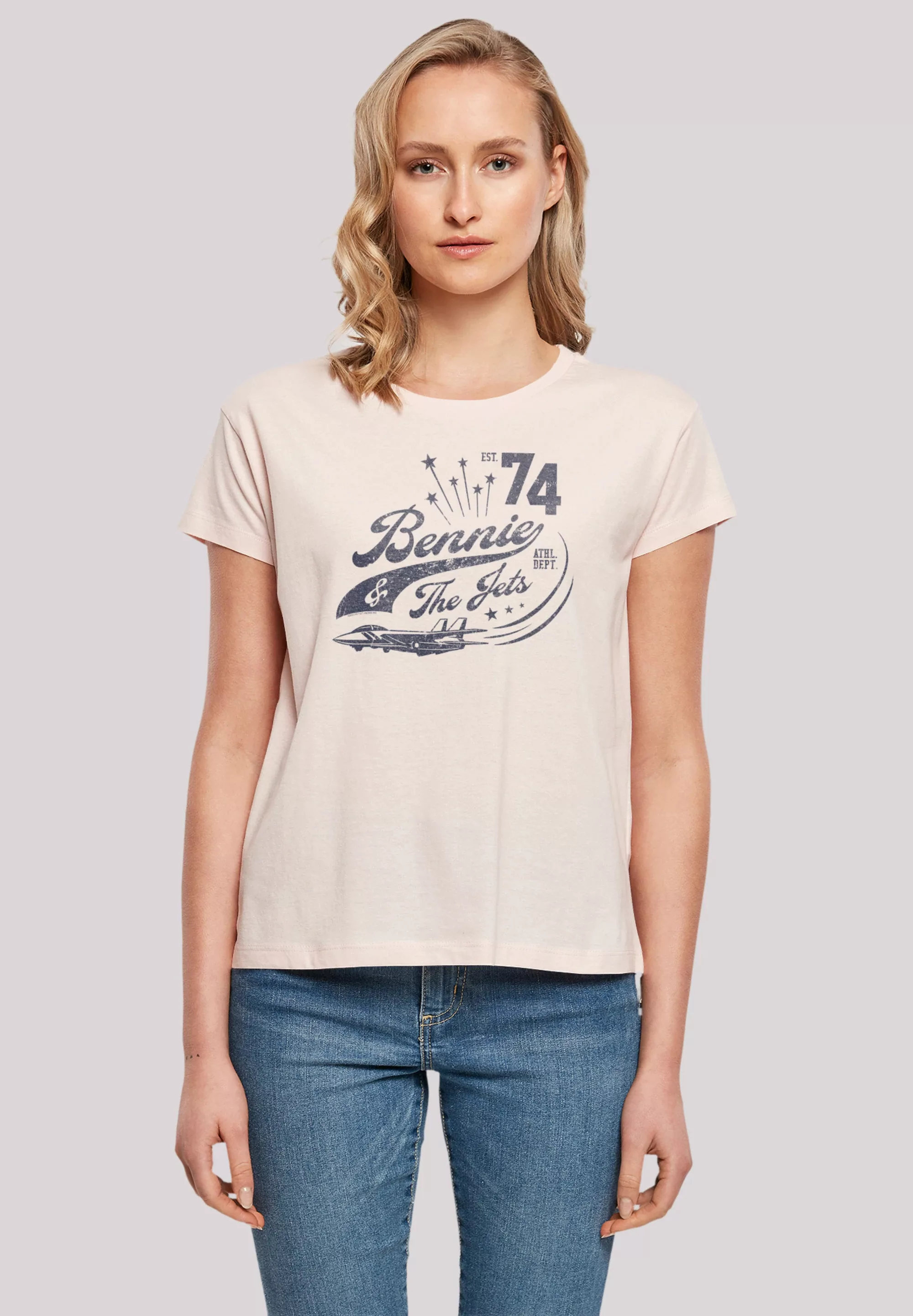 F4NT4STIC T-Shirt "Elton John Bennie And The Jets", Musik, Band, Logo günstig online kaufen