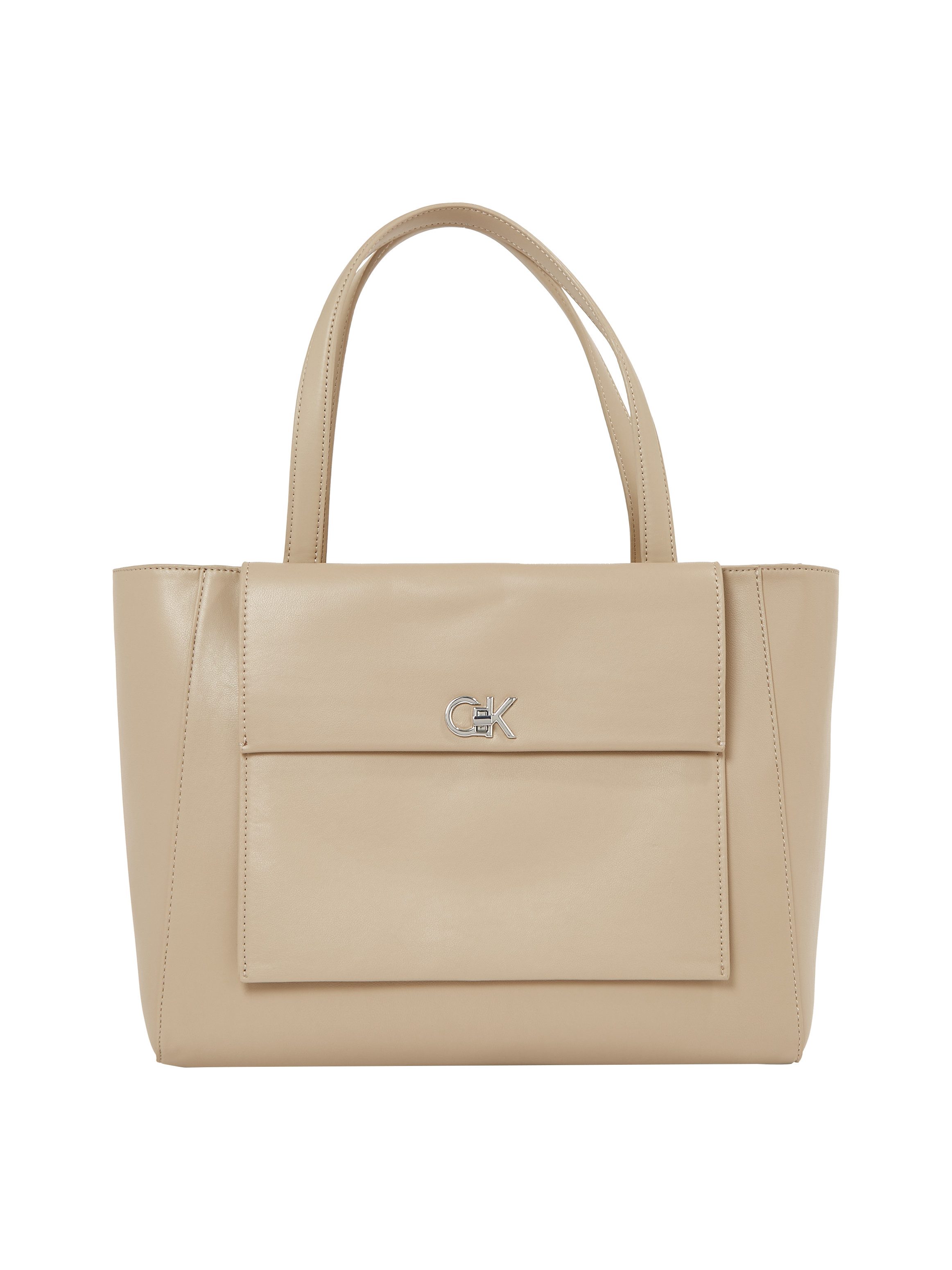 Calvin Klein Shopper "CK MEDIUM SHOPPER W/POCKET", Henkeltasche, große Umhä günstig online kaufen