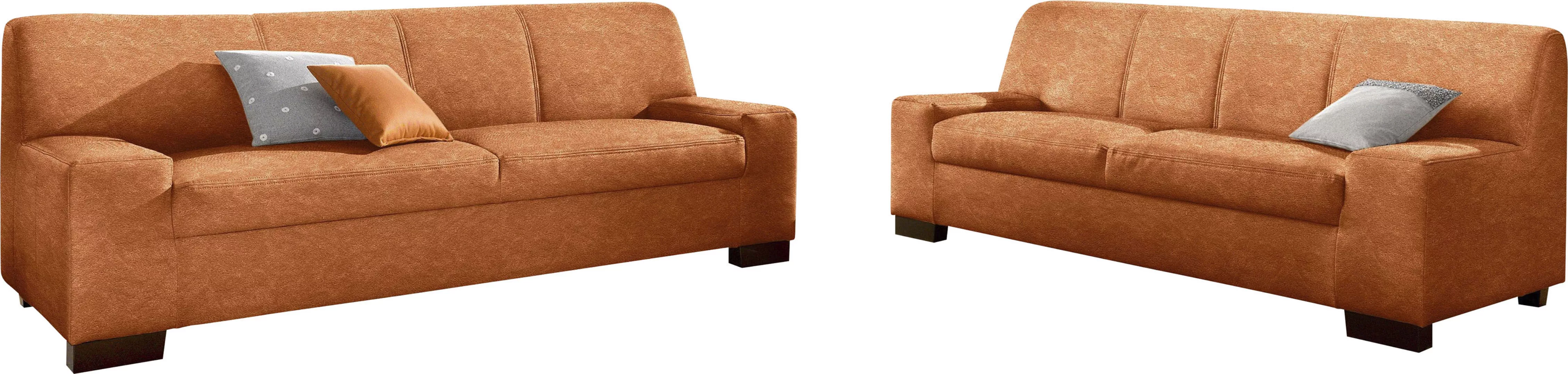 DOMO collection Polstergarnitur "Norma", (Set, 2 tlg.), bestehend aus je ei günstig online kaufen