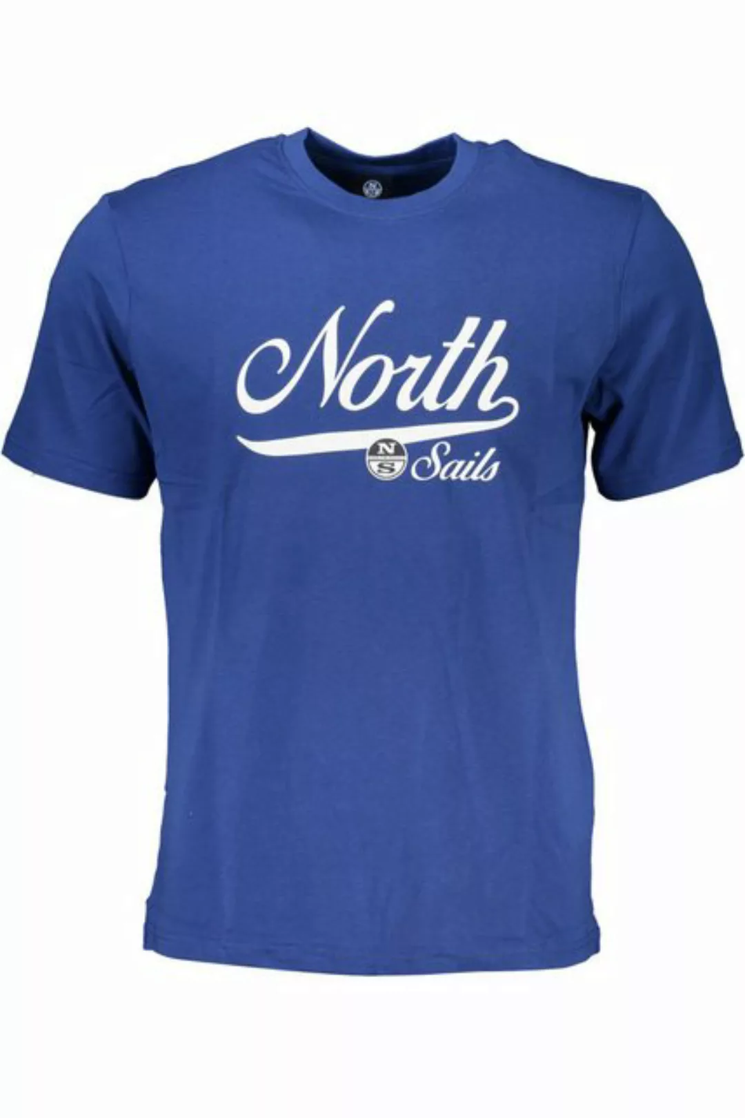 North Sails T-Shirt Herren T-Shirt Blau – Kurzarm, Rundhals, Mit günstig online kaufen