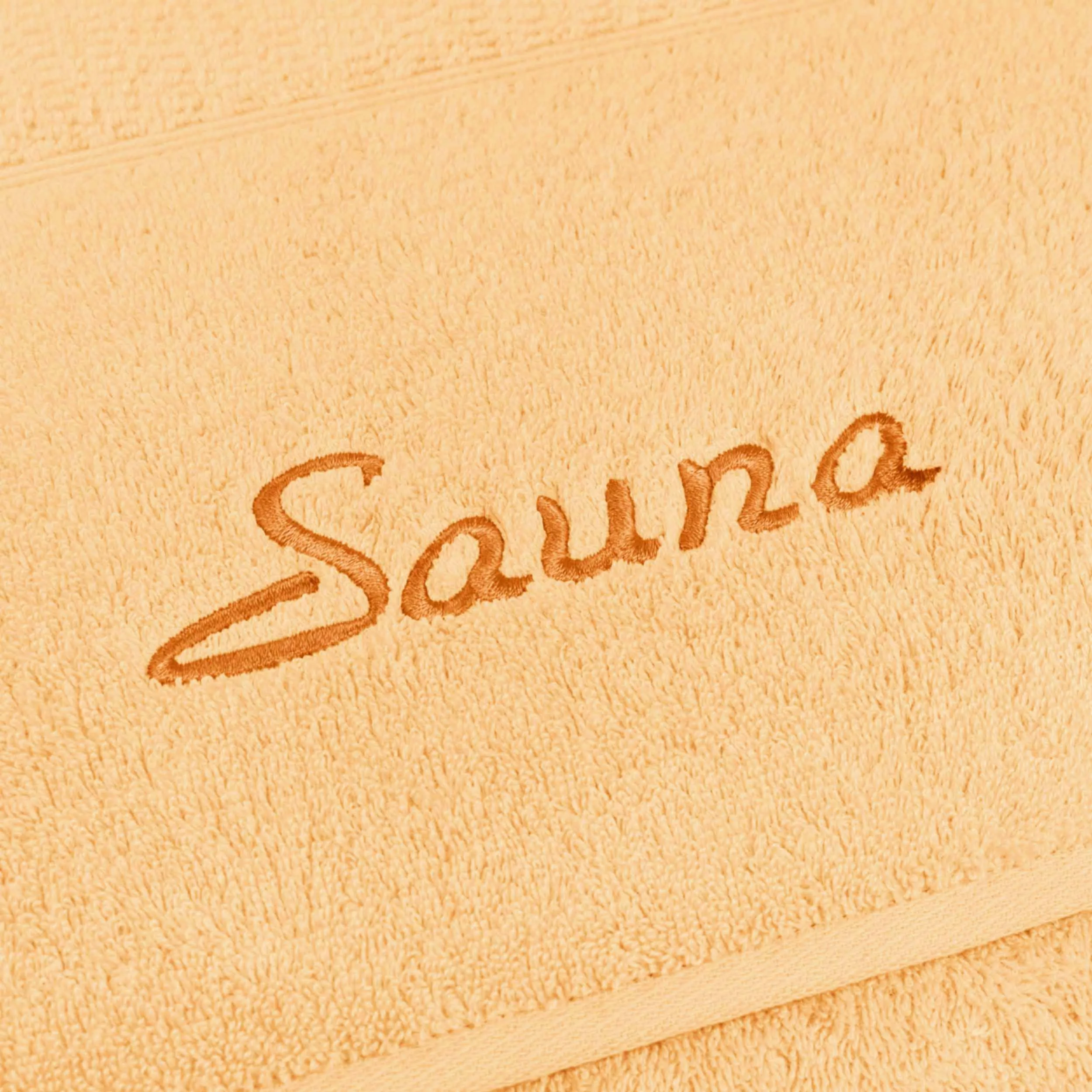 Möve for frottana Saunatuch »Pearl«, (1 St., 1 Saunatuch (80x200 cm), mit P günstig online kaufen