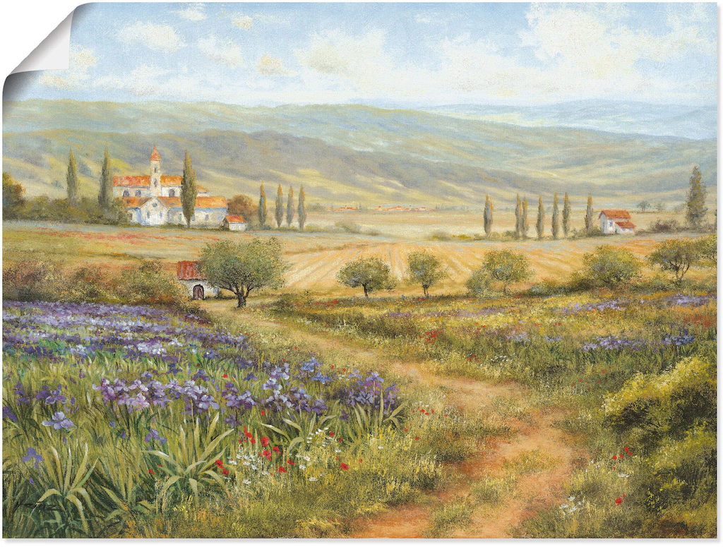 Artland Wandbild "Provence", Bilder von Europa, (1 St.), als Alubild, Outdo günstig online kaufen