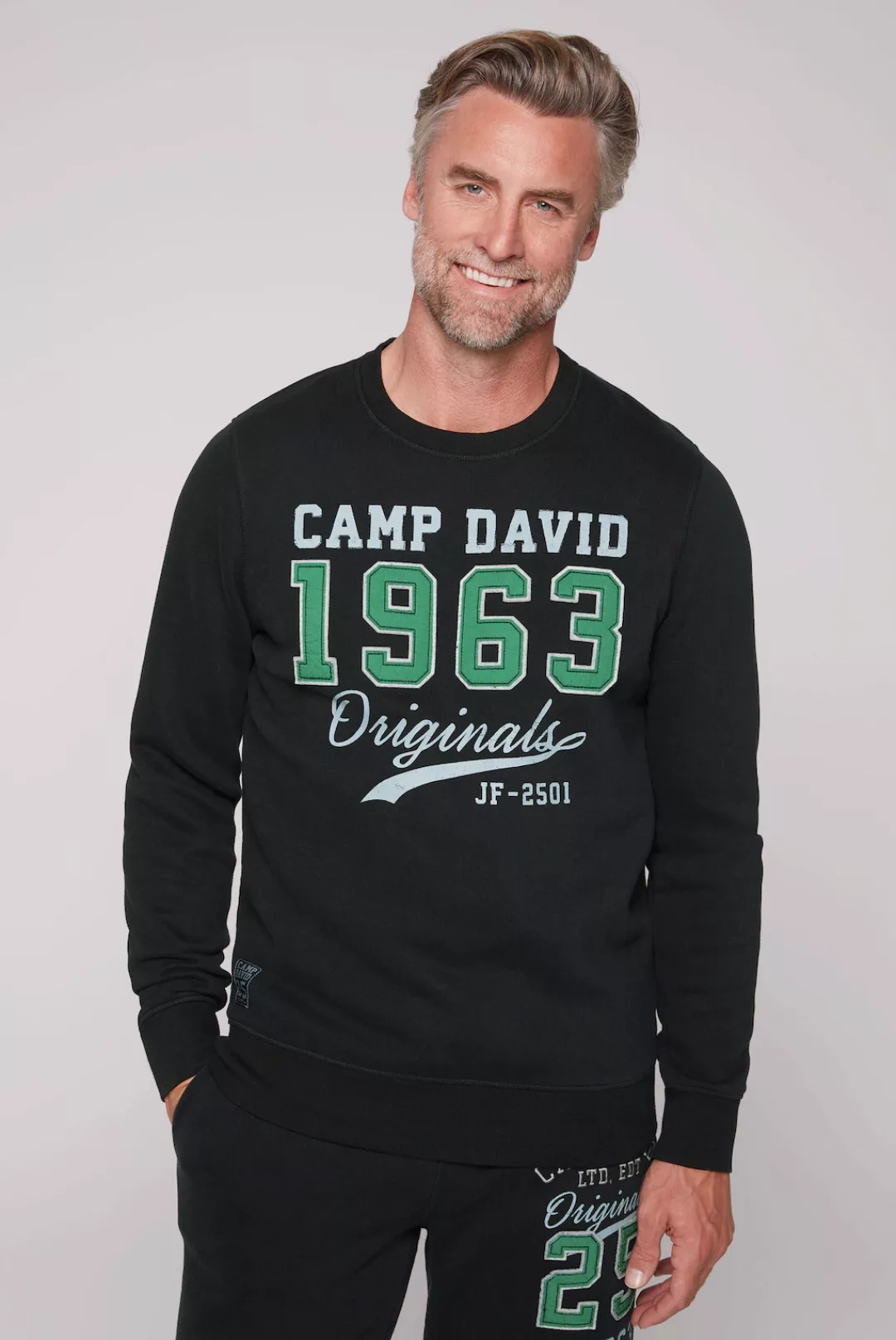 CAMP DAVID Sweater, mit weicher Innenseite günstig online kaufen