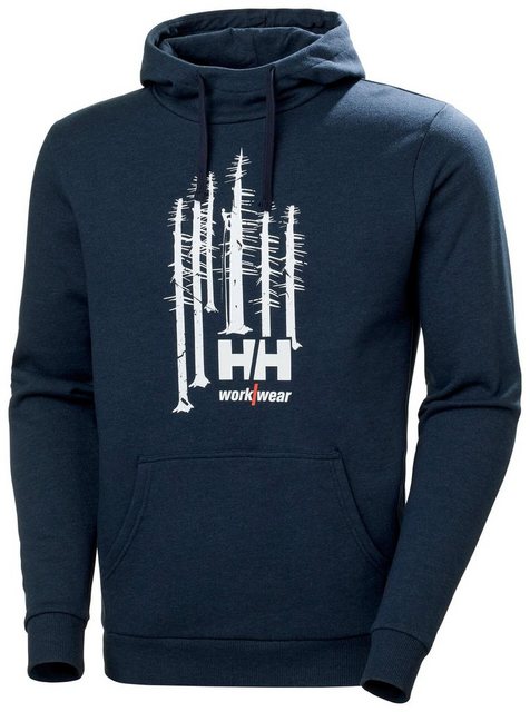 Helly Hansen Kapuzenpullover BLUE HHWW GRAPHIC (1-tlg) white Forest Logo günstig online kaufen