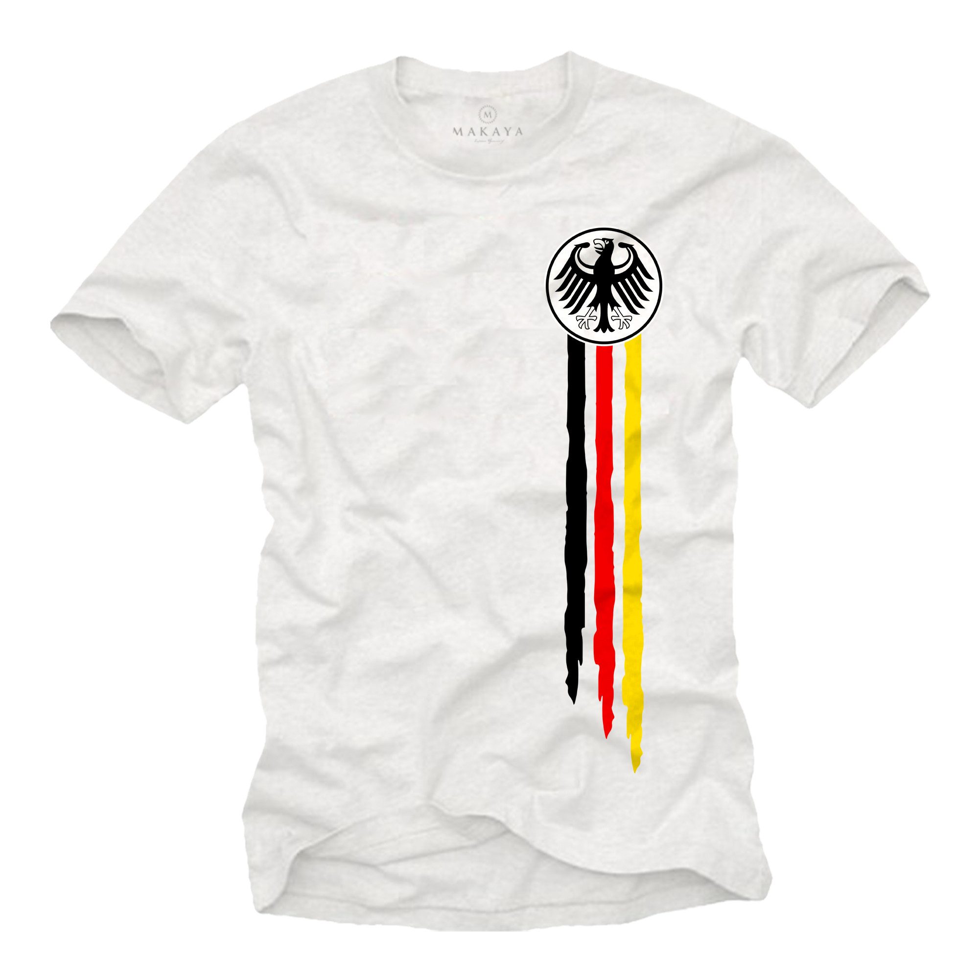 MAKAYA Print-Shirt Bundesadler Deutschland Fußball Trikot günstig online kaufen