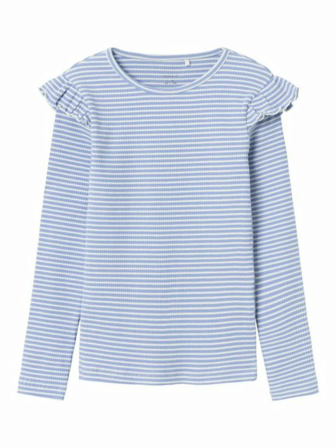 Name It Langarmshirt TESILLA (1-tlg) Rüschen günstig online kaufen