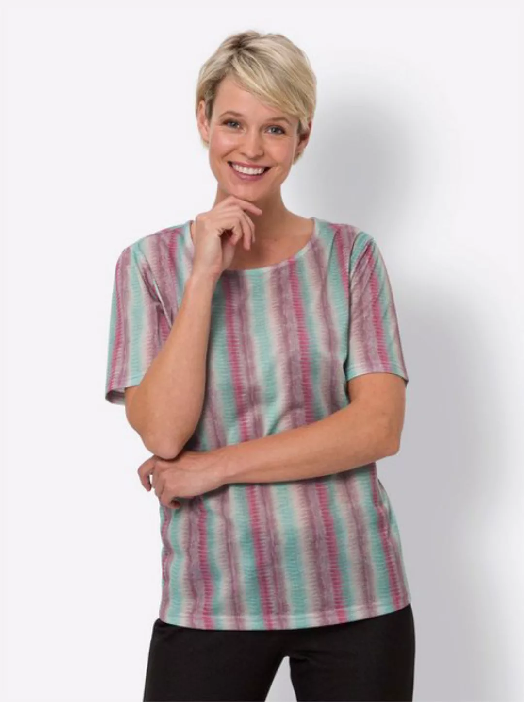 Classic Basics Kurzarmshirt "Druck-Shirt" günstig online kaufen