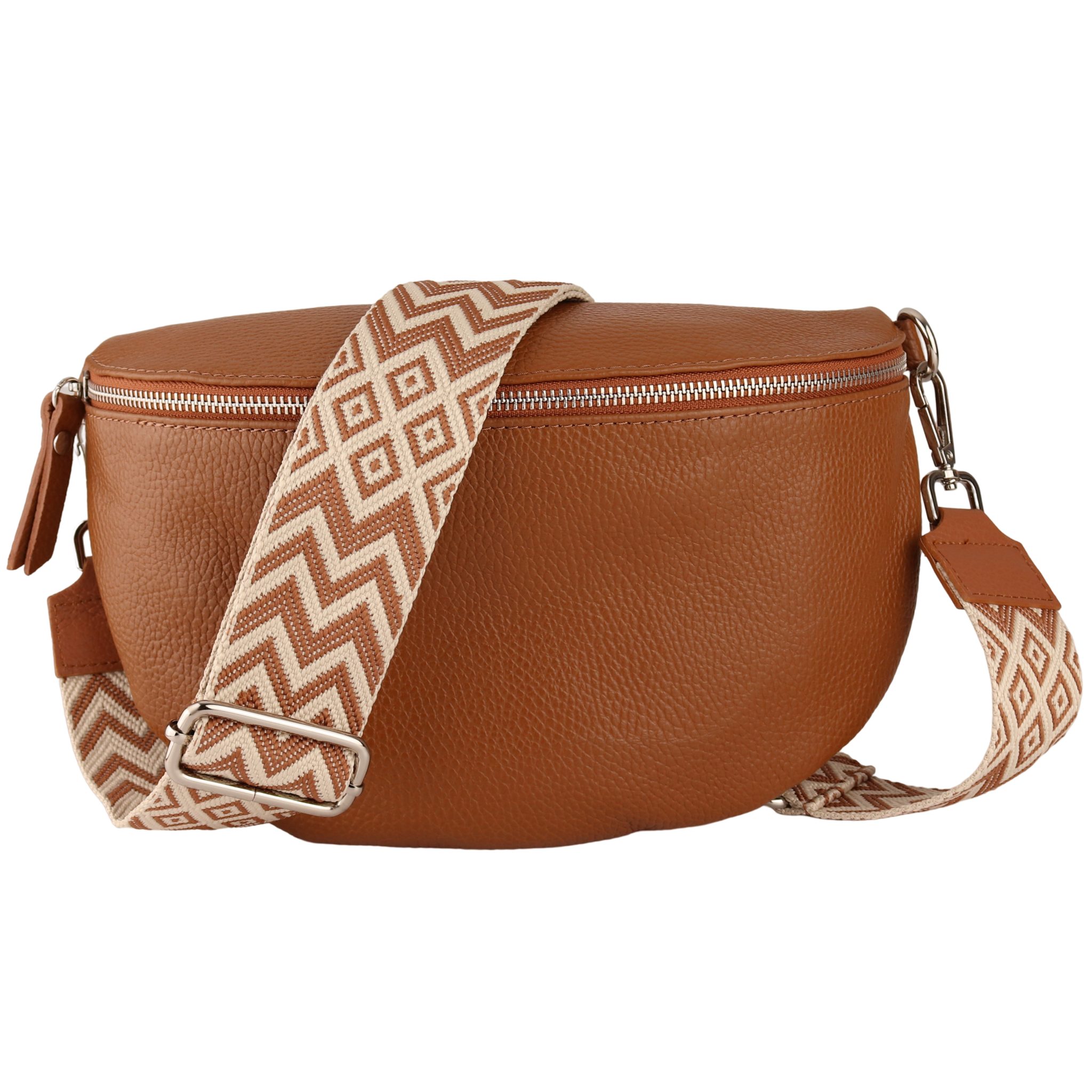 MIRROSI Bauchtasche mit GOLDENER Reißverschluss Damen, günstig online kaufen