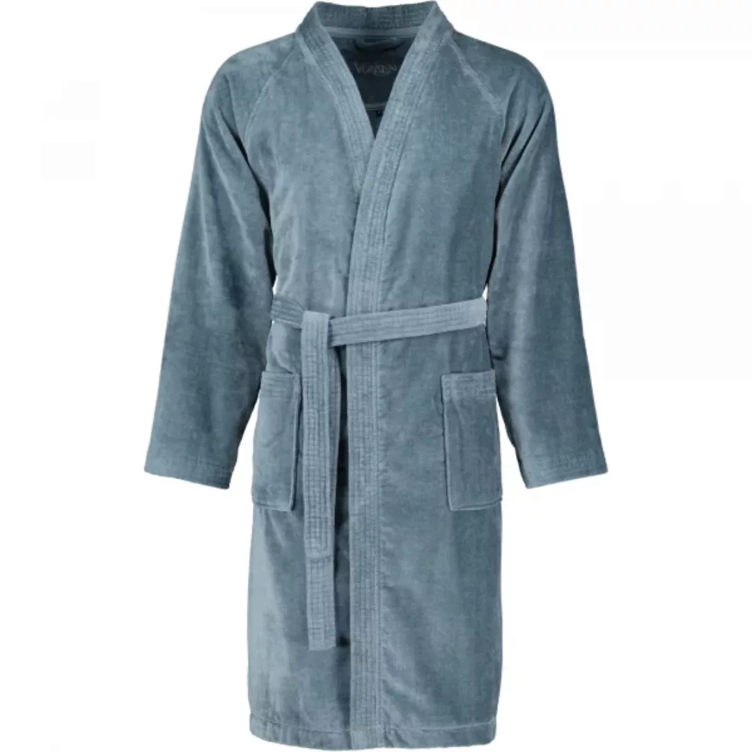 Vossen Bademäntel unisex Kimono Dallas - Farbe: flanell - 7400 - XS günstig online kaufen