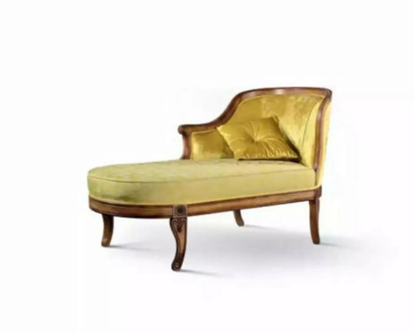 JVmoebel Chaiselongue Gelb Chaiselongue Sofa Liege Chaise Klassischer Couch günstig online kaufen
