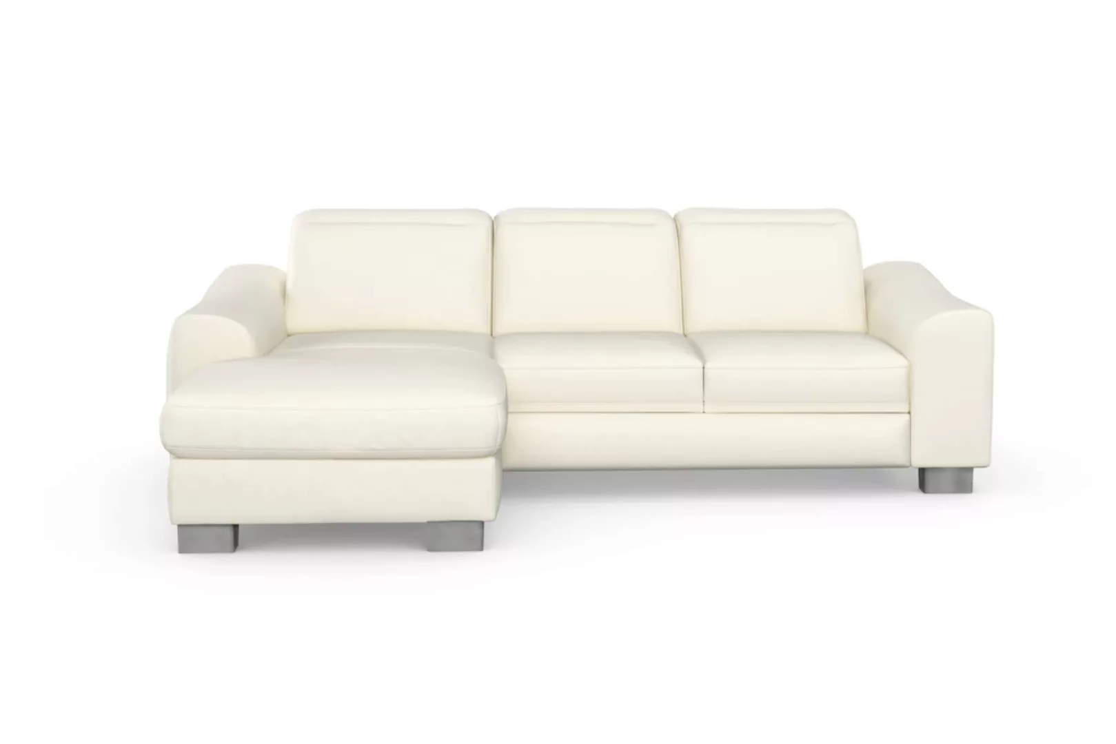 sit&more Ecksofa »Dundee L-Form«, mit Federkern und Edelstahlfüßen, wahlwei günstig online kaufen