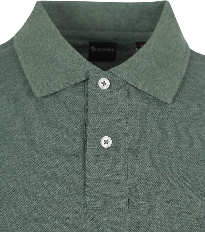Suitable Mang Poloshirt Grün - Größe S günstig online kaufen