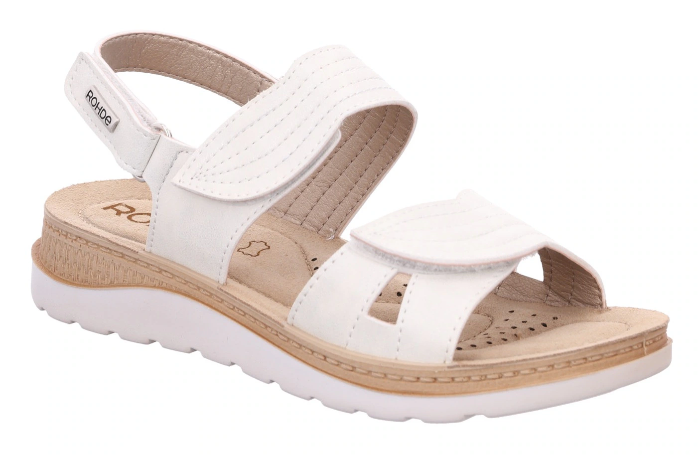 Rohde Riemchensandale "BAVIERA", Sommerschuh, Klettschuh, Sandale, Keilabsa günstig online kaufen