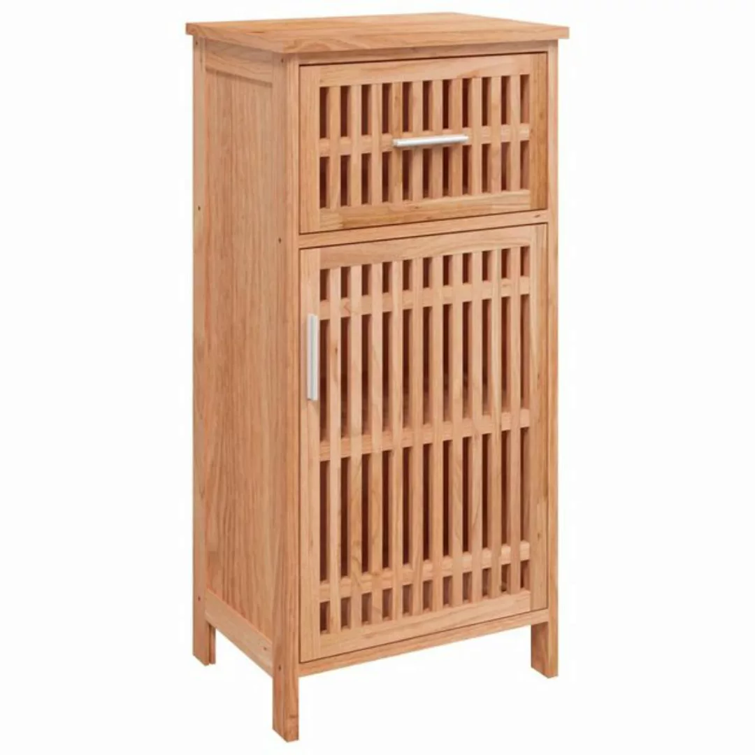 Vidaxl Badschrank 42x29x82 Cm Massivholz Nussbaum günstig online kaufen