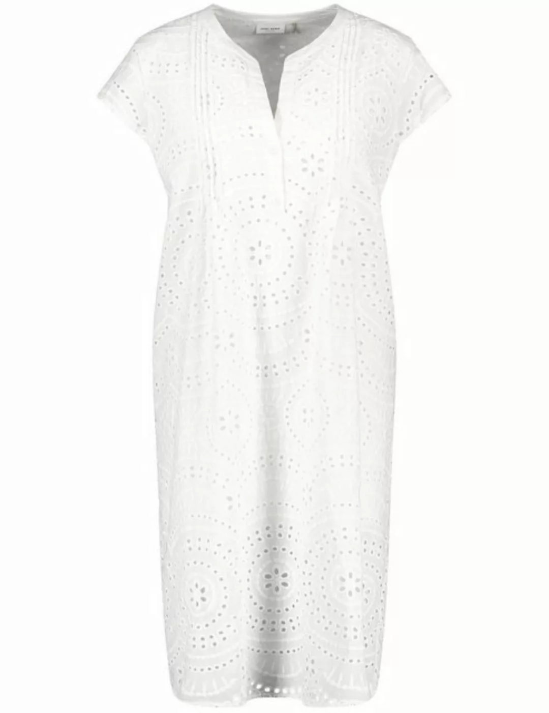GERRY WEBER A-Linien-Kleid Kleid mit feinem Lochmuster günstig online kaufen