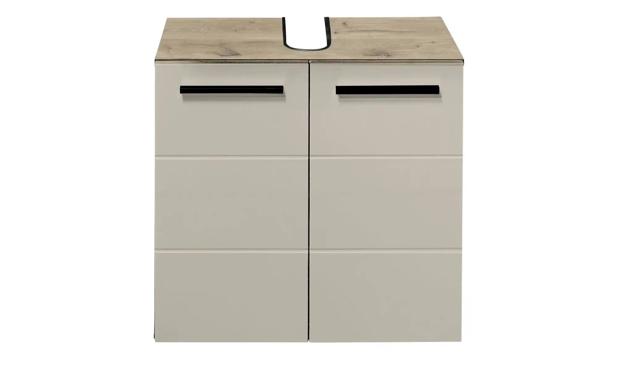 Waschbeckenunterschrank  Glammsee ¦ beige ¦ Maße (cm): B: 60 H: 62 T: 31 Sc günstig online kaufen