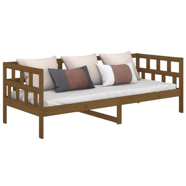 furnicato Bett Tagesbett Honigbraun Massivholz Kiefer 90x190 cm (1-tlg) günstig online kaufen