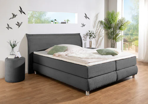 INOSIGN Boxspringbett »"Coloma" erhältlich in H2, H3 oder H4 inkl. Topper«, günstig online kaufen
