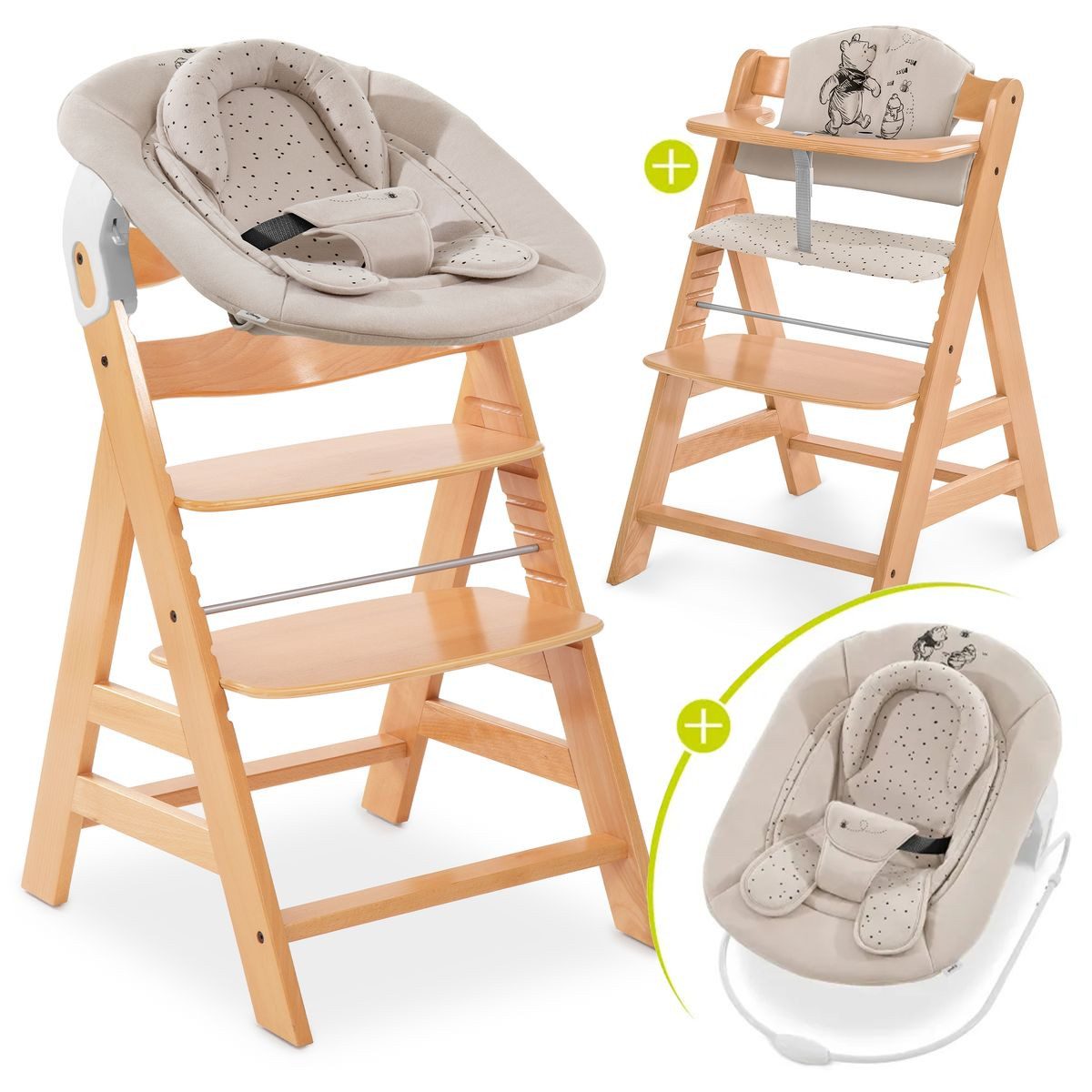 Hauck Hochstuhl Alpha Plus Natur - günstig online kaufen