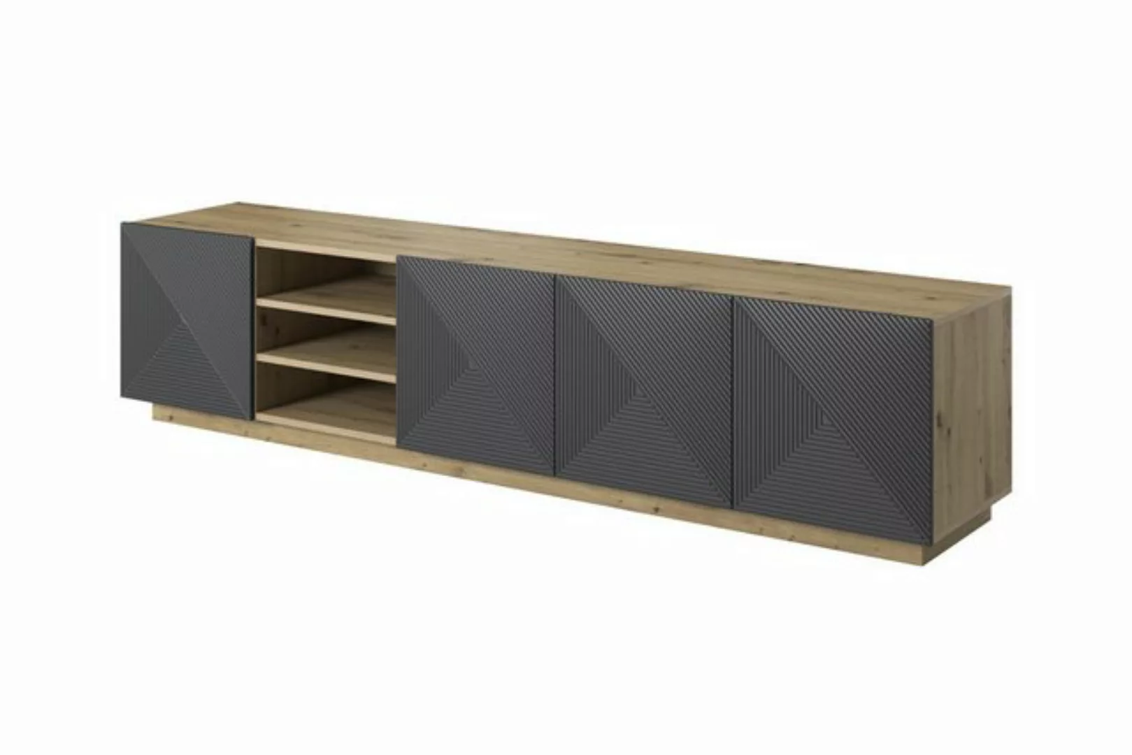 ROYAL24_MARKT TV-Schrank - Elegante Aufbewahrung für TV und Elektronik (TV- günstig online kaufen