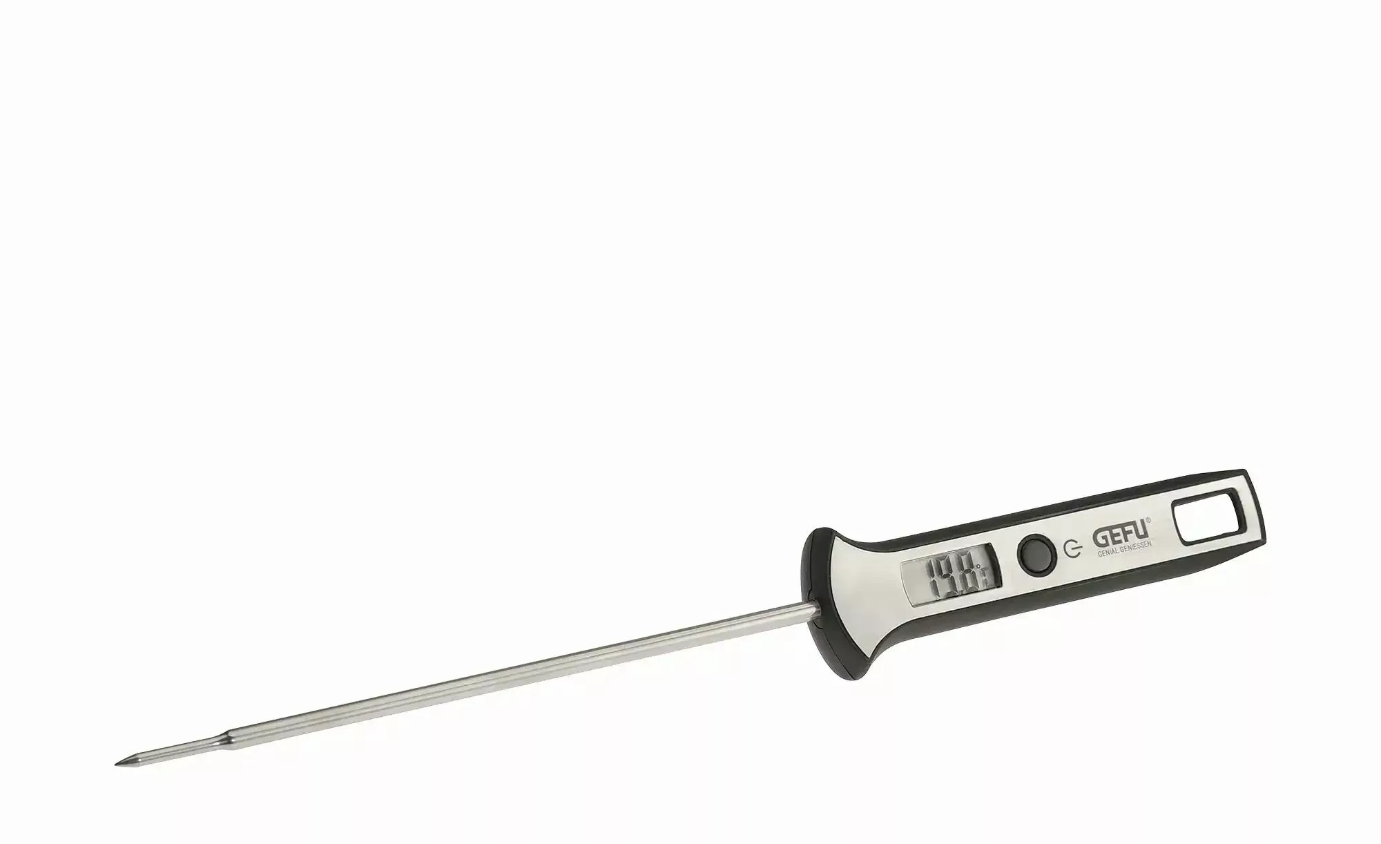 Gefu Digitalthermometer  SCALA ¦ grau ¦ Kunststoff, Edelstahl ¦ Maße (cm): günstig online kaufen